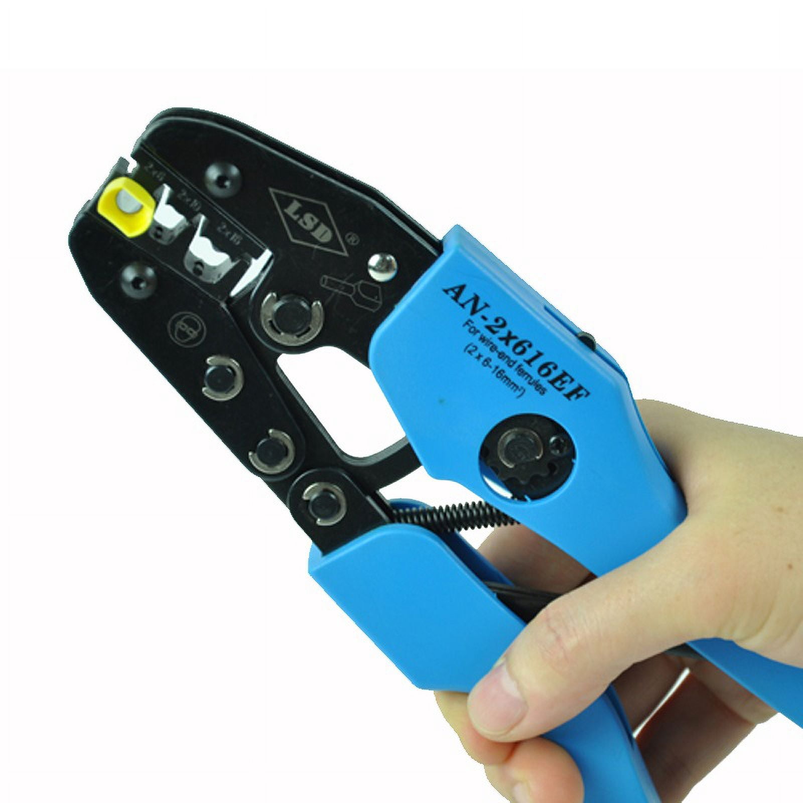 Hand Crimping Tools for 2*6-16mm² Wire-end Ferrules Crimper Pliers ,Durability That Lasts