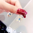 thumbnail image 2 of Aurora Borealis Hoop Earrings, 2 of 3