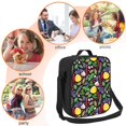 thumbnail image 6 of Cauagu Herbs And Spices Insulated Lunch Bag - Reusable Lunch Box Thickened Thermal Leakproof Lunch Tote Bag for Adult Office/Travel Picnic, 6 of 7