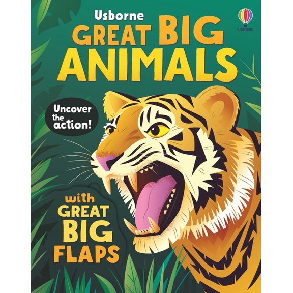 Great Big Flaps Great Big Animals (with Great Big Flaps), (Board Book)