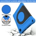 thumbnail image 5 of All-new Fire 7 Tablet Case for Kids, Kindle Fire 7 Case(Only Compatible with 12th Gen 2022 Release),Anti-Slip Shock Resistant Kids Friendly Cover with Stand for Kindle Fire 7,Blue, 5 of 7