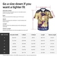 thumbnail image 6 of Lsque 2025 New Year 1 pattern Hawaiian Shirt for Men, Unisex Summer Beach Casual Short Sleeve Button Down Shirts-Large, 6 of 9