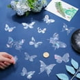 thumbnail image 2 of 4 Sheets 56Pcs Butterfly Window Stickers Anti Collision Window Decals Non Adhesive Butterfly Window Clings Rainbow Stickers to Save Birds from Window Collisions for Prevention Glass Alert, 2 of 9
