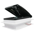 thumbnail image 1 of Fan, Easy to Install, Noise Motor Reversible Exhuast Skylight for RV Van Trailer Bathroom Without LED Light, 1 of 3