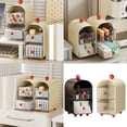 thumbnail image 2 of Teas Bag Holder with Drawer 2 Layer Storage Box for Organizing Coffee Creamers and Condiments Kitchen Accessories, 2 of 8