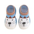 thumbnail image 1 of ZAXARRA Baby Non-Slip First Walking Shoes Soft Sole Cartoon Animal Sock Shoes, 1 of 10