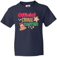 thumbnail image 3 of Inktastic Christmas Official Cookie Taster with Bell and Star Cookie Youth T-Shirt, 3 of 5