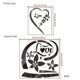 thumbnail image 5 of Heart-Shaped Mirror Stickers, Self-Adhesive Acrylic Mirror Stickers Art Murals, DIY Wall Art Home De, 5 of 5