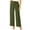 Army Green, variant on Hvyesh Women's Summer Palazzo Pants Casual High Waist Flowy Wide Leg Pant Beach Trousers with Pocket