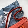 thumbnail image 3 of Bolso Cintura Deportivo Btafrte lona color sólido correa hombro Bandolera 971 naranja, 3 of 9