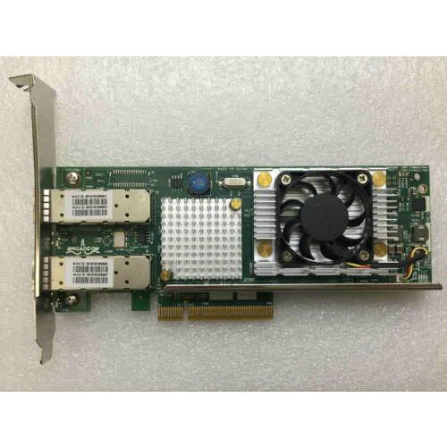 BCM57711 10Gb DELL KJYD8 Dual Port PCIE Network Card Full