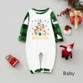 thumbnail image 5 of Nutcracker Christmas Tree Family Pajamas With Dog, Size Newborn To 6XL, Matching Long Sleeve Top and Bottoms, 5 of 7