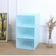 thumbnail image 2 of 1PC Foldable Clear Shoes Storage Box Plastic Stackable Shoe Organizer, 2 of 5
