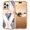 N, variant on Allytechgroup for iPhone 17 Pro Max Case, 3 Layers Protection Slim Lightweight Shockproof Soft TPU & Hard Back Protective Bumper Cover Marble Shell, D