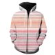 thumbnail image 1 of Sudadera con capucha y cremallera para hombre, estilo francés, a rayas, unisex, para adolescentes, moda de gran tamaño, primavera, con estampado 3D, estilo Harajuku, con capucha, 1 of 6