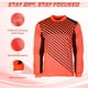 thumbnail image 3 of Camiseta de portero de fútbol Vizari Arroyo para niños, color naranja/azul marino, 3 of 6
