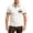 White, variant on Men's Short Sleeve Collared Polo T-Shirts Festival Printed Shirt
