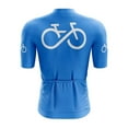 thumbnail image 2 of Maillot de Cyclisme Bike Forever Blue - 4TG, 2 of 3