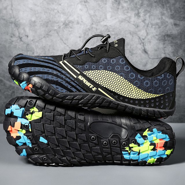 Zapatos de buceo transpirables para senderismo en el lago (azul 41) Likrtyny Tenis De Mujer Tenis De Hombre