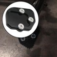 thumbnail image 3 of Miulika Kickstand Enlarge Pad Aluminum Alloy Motorcycle Accessories Support Plate for Black, 3 of 9