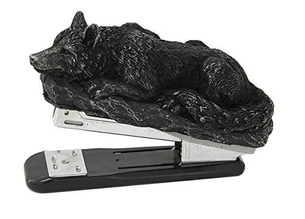 Novelty Lone Wolf Stapler and Stapler Remover Office Desktop Stationery Set