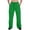 Green_016, variant on Domuza Men's Wide Leg Baggy Sweatpants Drawstring Elastic Waist Athletic Trousers with Pockets Streetwear Green S