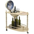 thumbnail image 2 of Casafoyer Freestanding Globe Bar Wind Stand Eucalyptus Wood Green, 2 of 2