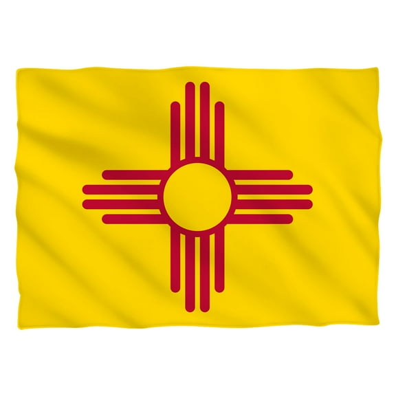 New Mexico Flag Pillow Case