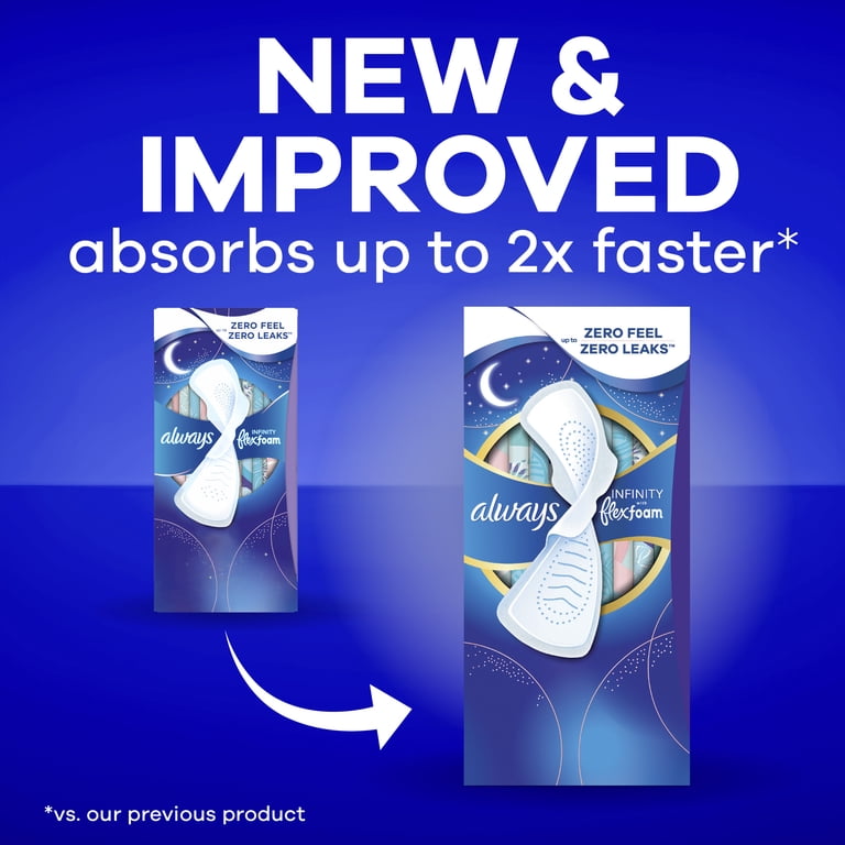 Always Infinity with FlexFoam Pads, Size 5, Extra Heavy Overnight Always Infinity with FlexFoam Pads, Size 5, Extra Heavy Overnight