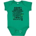 thumbnail image 3 of Inktastic Kidney Disease Awareness Walk Boys or Girls Baby Bodysuit, 3 of 5
