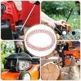 thumbnail image 6 of Recoil Starter Rope Pull Cord, 3mm Dia 10m 33ft Polyester Pull Cord, Red and White, 6 of 6