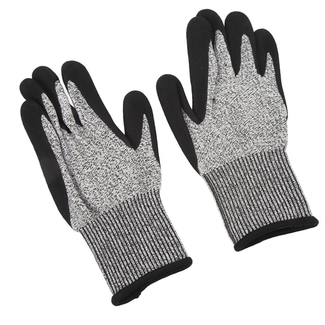 Guantes a Prueba de Pinchazos Guantes de Nitrilo Resistentes a Cortes Protección de Nivel 5 Guantes de Seguridad Anticorte de Buen Agarre para ANGGREK Otros