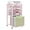 Pink, variant on 4 Drawer Rolling File Cart Under Desk Storage, File Cabinets for Home Office, Mobile Filing Cabinet, Hanging File Organizer with Wheels, Utility Cart Printer Stand, Pink (Patent Pending)