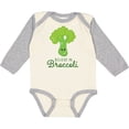 thumbnail image 3 of Inktastic Believe in Broccoli Boys or Girls Long Sleeve Baby Bodysuit, 3 of 5