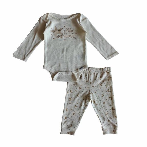 Conjunto Gerber Talla 12M Beige