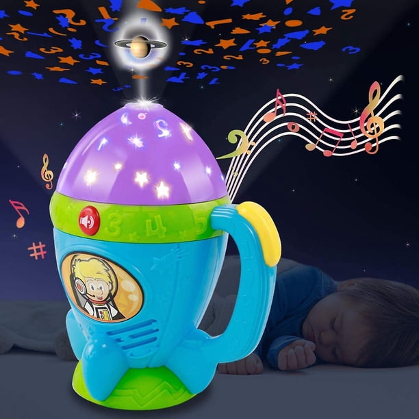 Luz Nocturna Proyector De Estrellas Linternas Juguetes Para Niños Linternas Para Niños Pequeños De 2 A 4 Años Proyector Espacial Para Niños Con Música Linterna Para Niños Pequeños Nacimiento