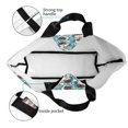 thumbnail image 4 of Fotbe PUG HEAD And Flower Bolsa Tote Estética de Lona con Estampado para Mujer - Bolsa Reutilizable de Hombro Casual para Vacaciones, Compras, Trabajo y Gimnasio, 4 of 8