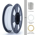 thumbnail image 5 of Ziro 3D Matte PLA Filament 1.75mm 1kg, White, 5 of 6