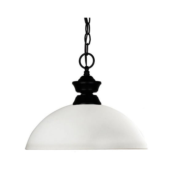 1 Light Pendant in Billiard Style 14 inches Wide By 11 inches High Bailey Street Home 372-Bel-1176534