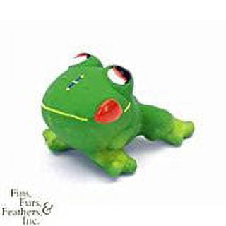 Rascals Latex Dog Toy Frog 3 in