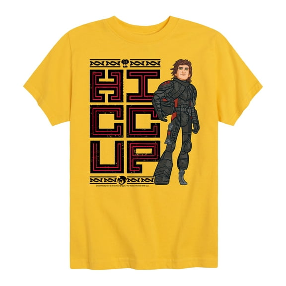 How to Train Your Dragon - Hiccup Stacked - Toddler & Youth Short Sleeve Graphic T-Shirt