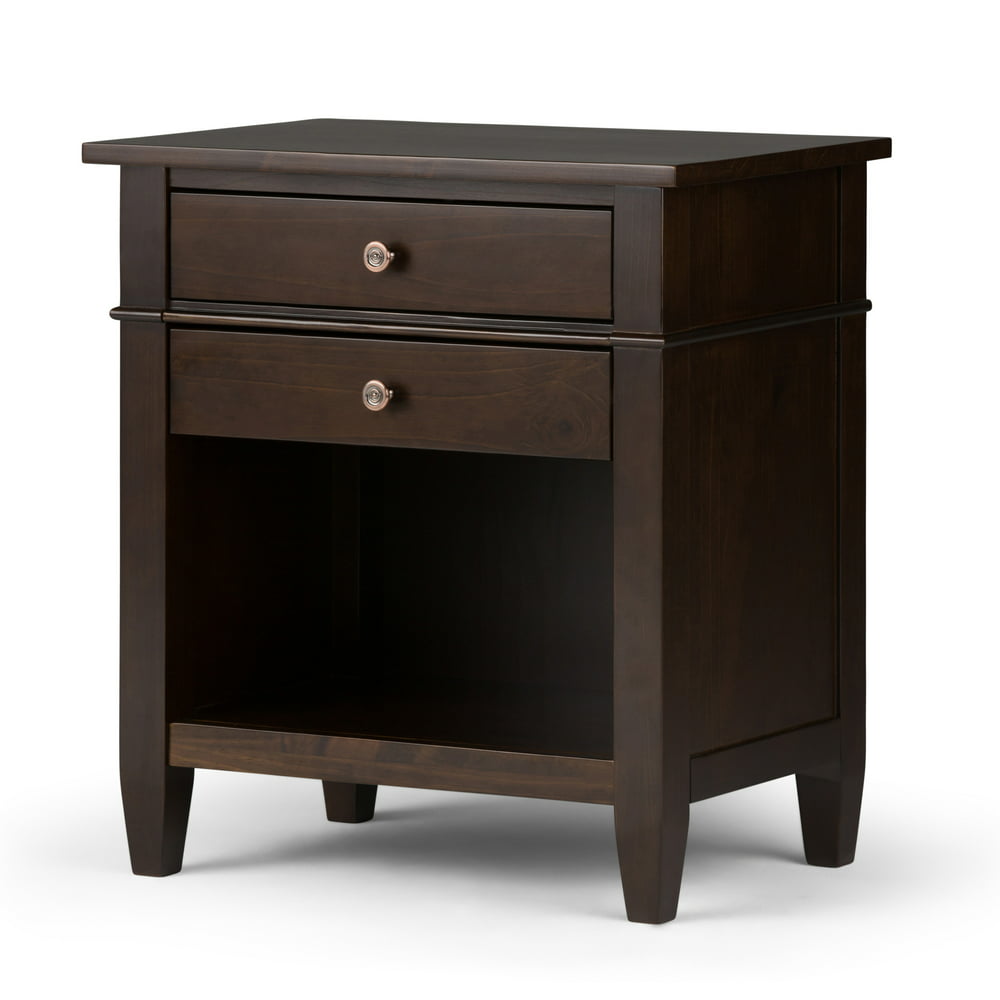 Brooklyn + Max Richland Solid Wood 24 inch Wide Contemporary Bedside
