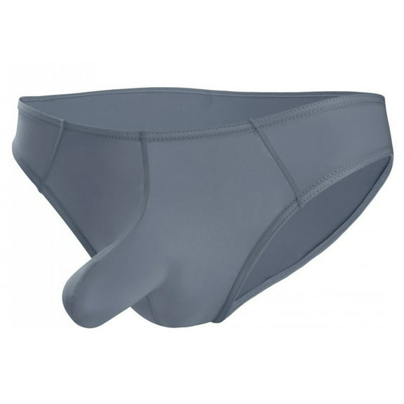 Mens Low Rise Separate Pouch Airplane Bikini Briefs Underwear