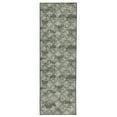 thumbnail image 3 of Tzou Printed Indoor Runner Rugs 2'x6' for Kitchen Bedroom, Low-Pile Non-Slip Floor Carpet, Grayish Green, 3 of 6
