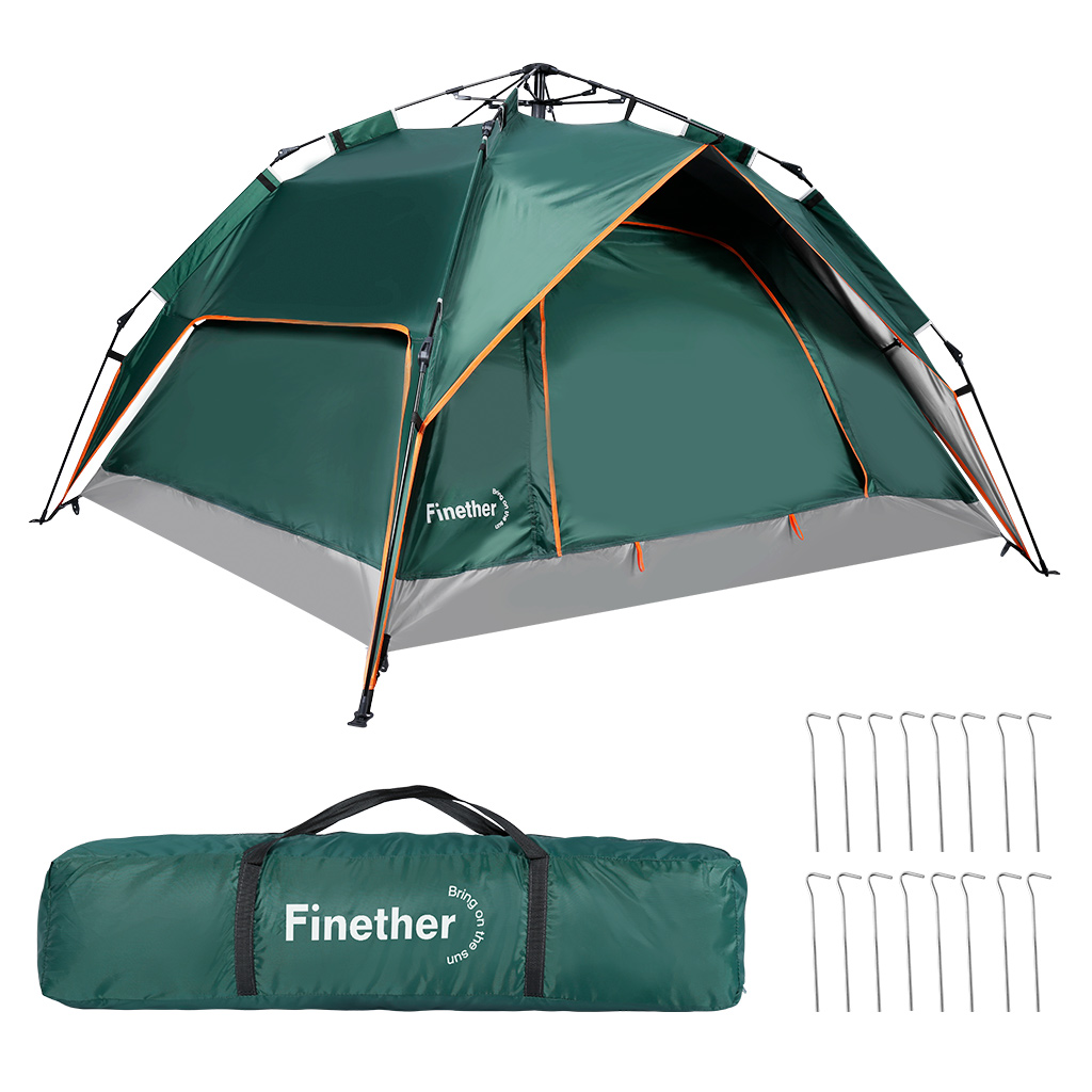 Tent, Camping Tent, Lightweight Dome tent, Detachable Rainfly