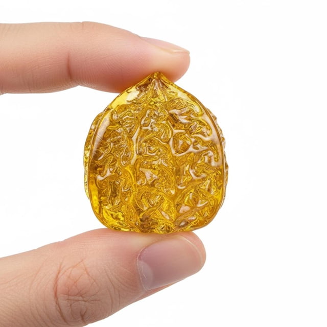 Portable Walnut Fidget Toy Finger Toy Textured Grip Surface Simulate Wenwan Walnut Stress Relief Rainbow Glass Art Health Exercise Hand Massage Balls Points Roller