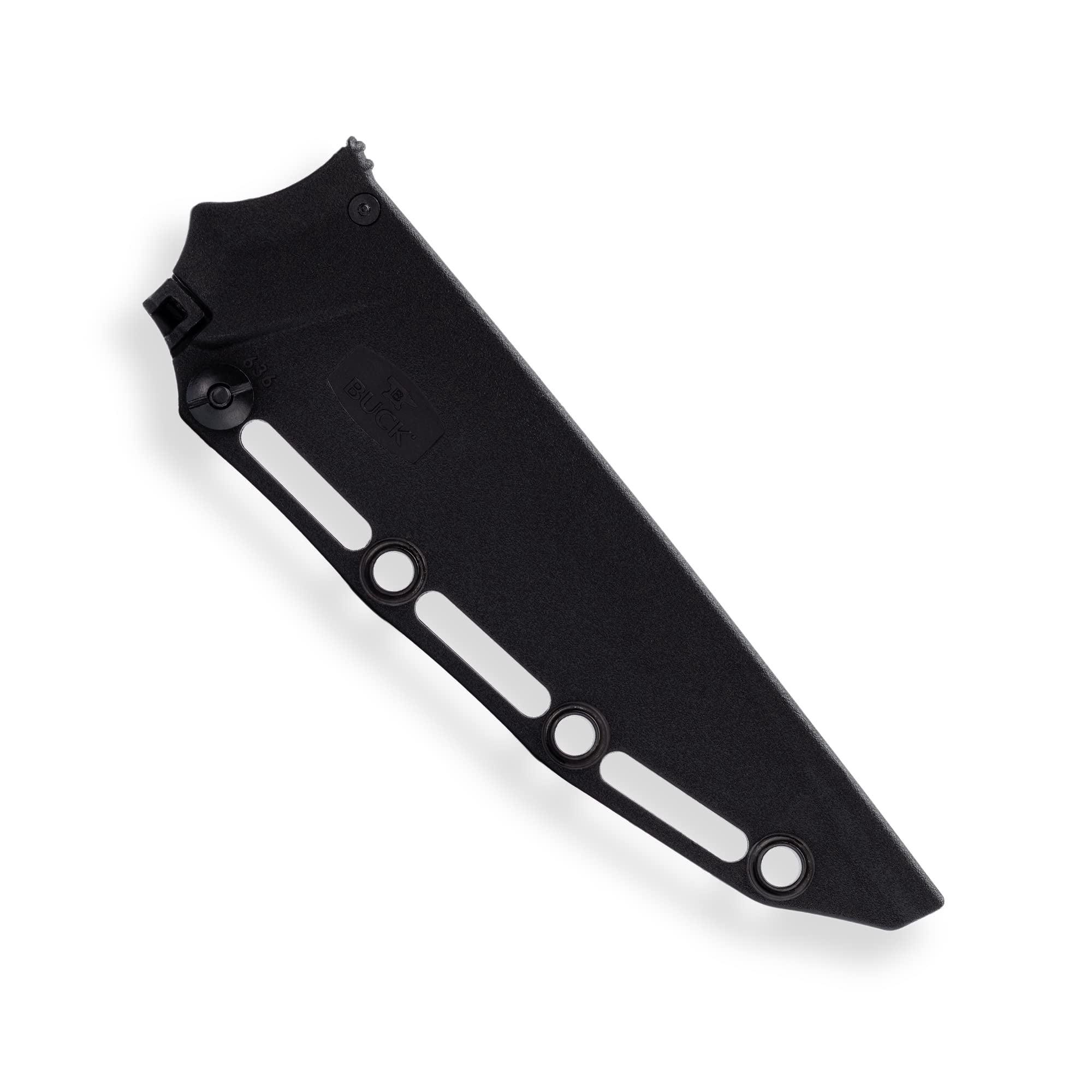 Buck Knives 636 Paklite Processor Select Fixed Blade Hunting Knife, 5 3/4" 420HC Steel Blade, Fiberglass Handle, with Sheath