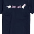 thumbnail image 3 of Instant Message - Stretchy Dachshund Short Sleeve Graphic T-Shirt, 3 of 6