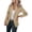Beige, variant on Women's Loose Fit Long Sleeve Blazer Solid Suit Jacket, Fall Office Wear 2025, Comfortable Business Casual Coat, Relaxed Professional Style Ropa Elegante Para Mujer 2025 Gray M