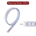 thumbnail image 2 of Unique Bargains Adhesive Backed Tape Measure 200cm Metric Left to Right Reading Measuring Tape Steel Sticky Ruler, White, 2 of 5